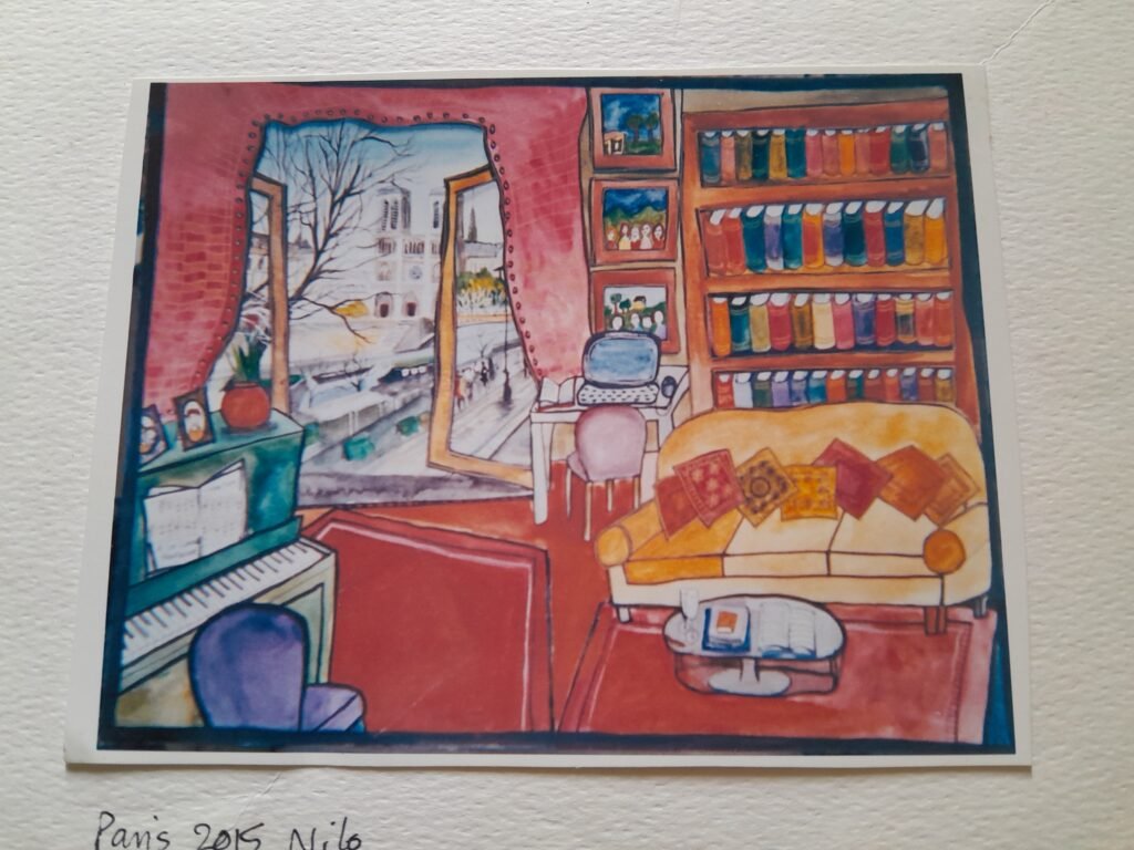 A Room with a View of Notre-Dame in Paris